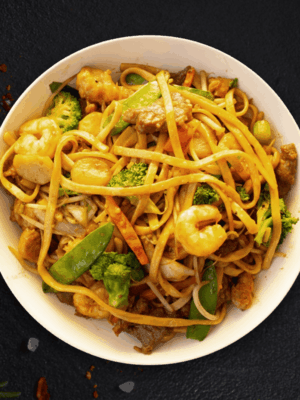 Combination Hakka Noodles (Thin)