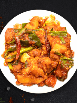 Manchurian Chicken Dry