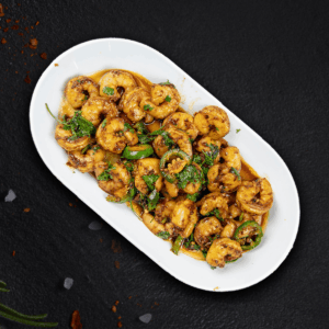 Manchurian Shrimp Dry