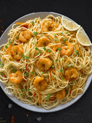 Shrimp Hakka Noodles (Thin)