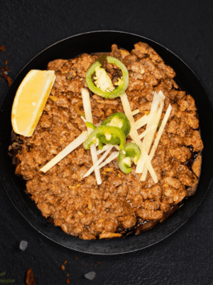 Peshawari Karahi Qeema
